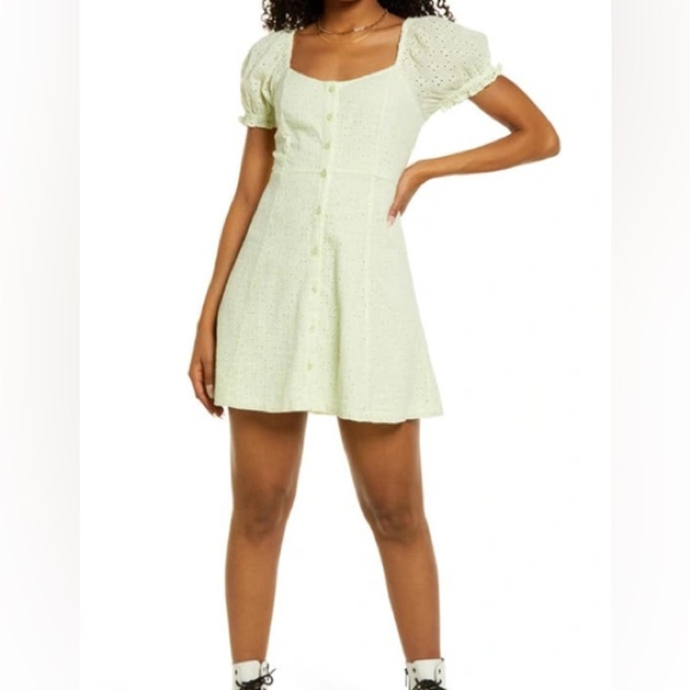 BP. Eyelet Minidress